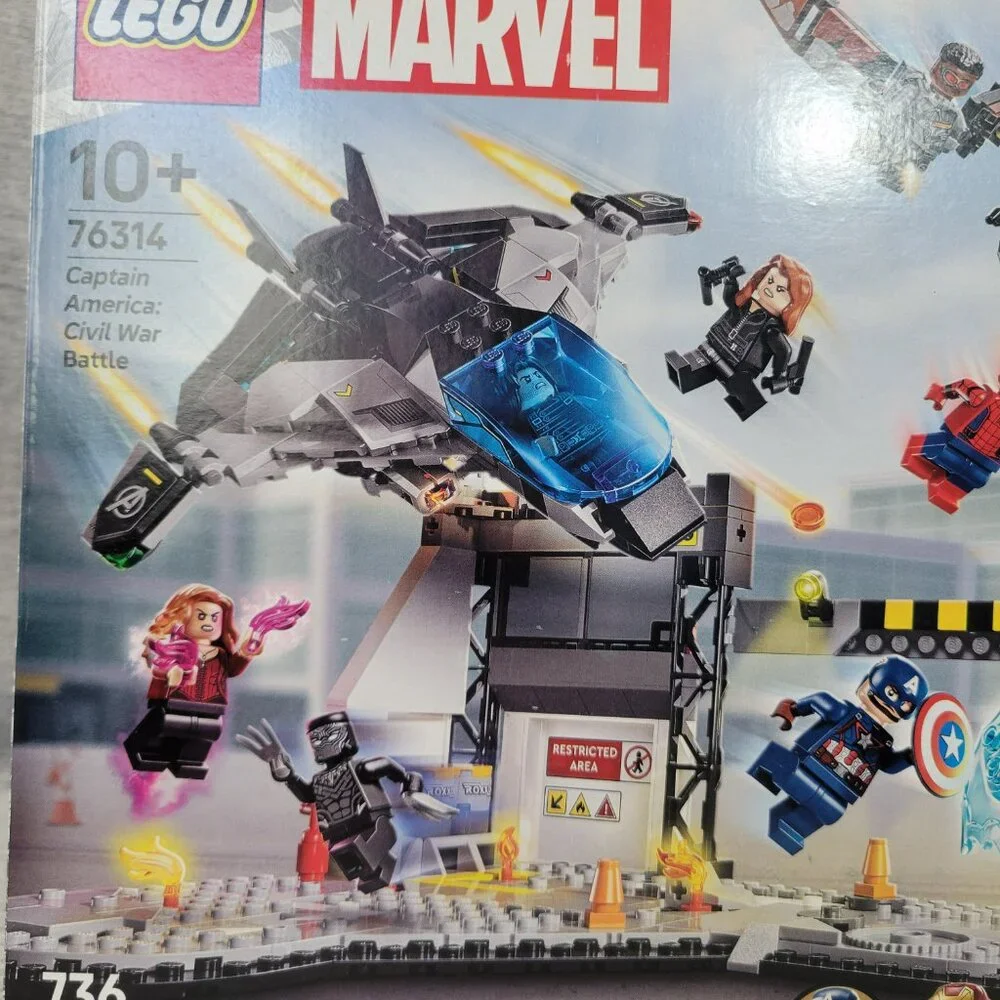 Lego Marvel Captain America: Civil War Action Battle 76314